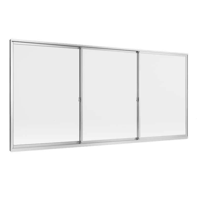 Sliding door (3 panels on 3 tracks)