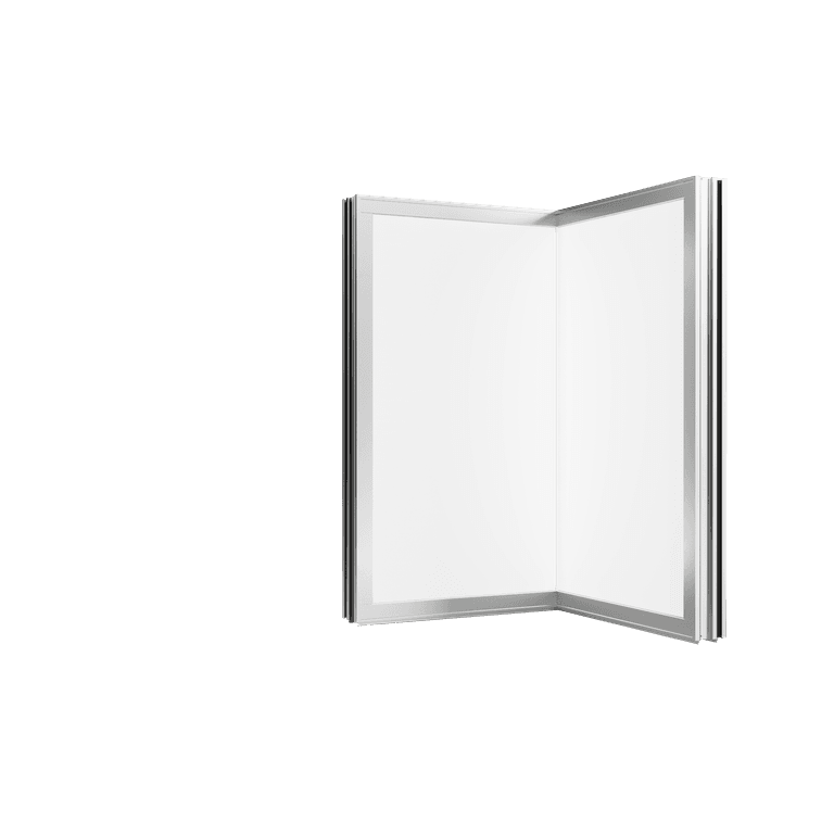 Corner fixed window