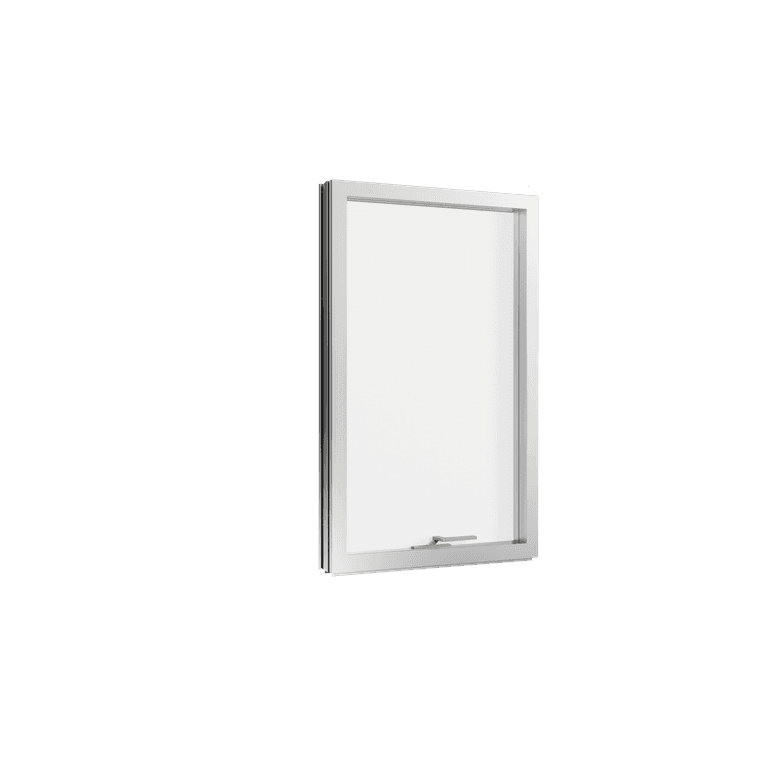 Corner fixed window