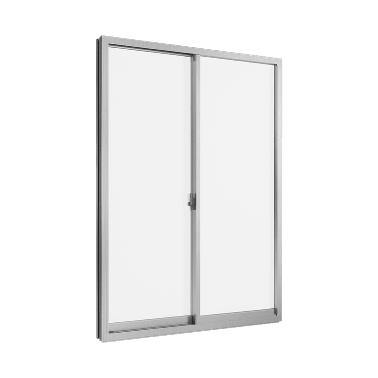 Flat Rail Sliding Door (2 Panels on 2 Tracks)